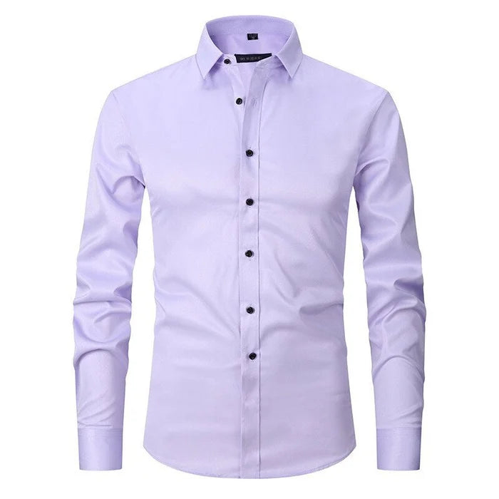 Leon | Men’s Stretchable Wrinkle-Free Shirt