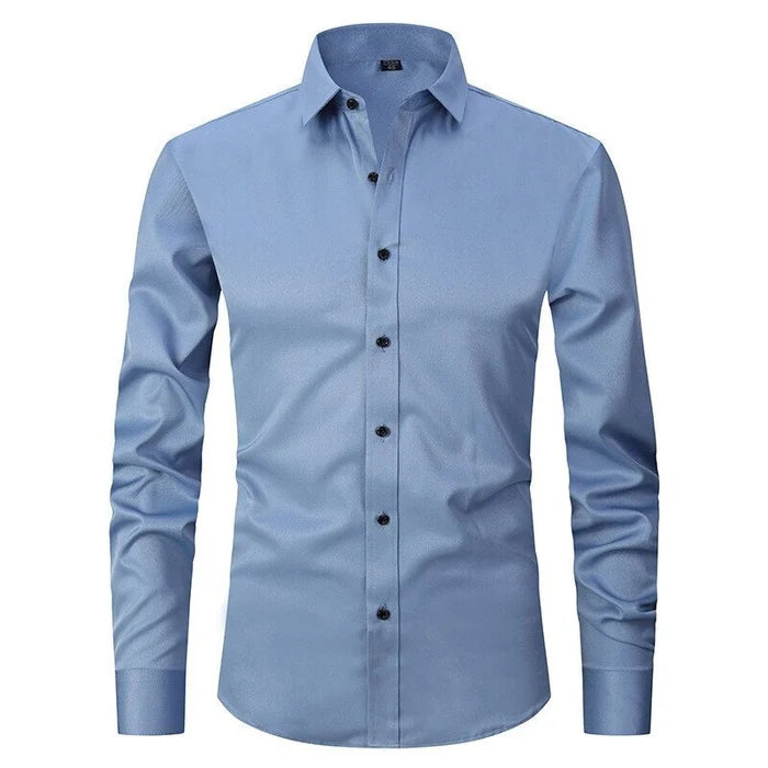 Leon | Men’s Stretchable Wrinkle-Free Shirt