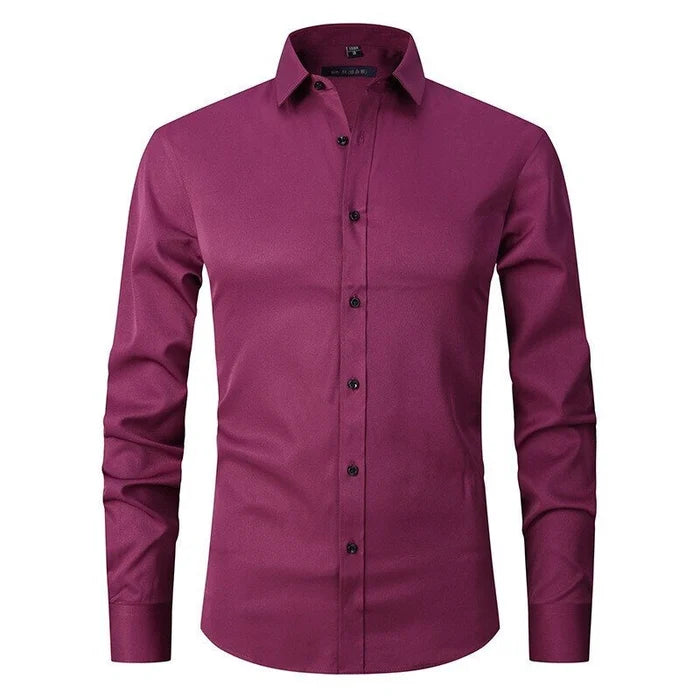 Leon | Men’s Stretchable Wrinkle-Free Shirt