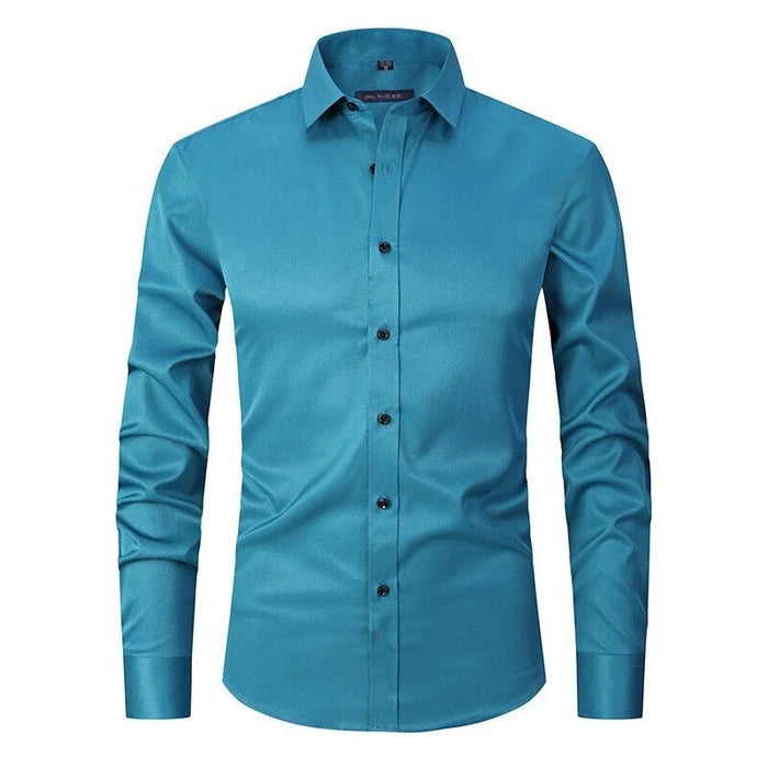 Leon | Men’s Stretchable Wrinkle-Free Shirt