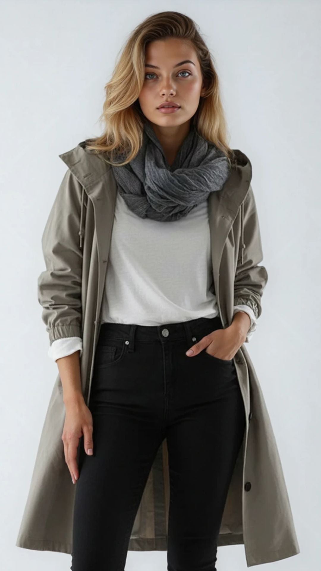 Emma | Women’s Double-Breasted Waterproof Trench Coat