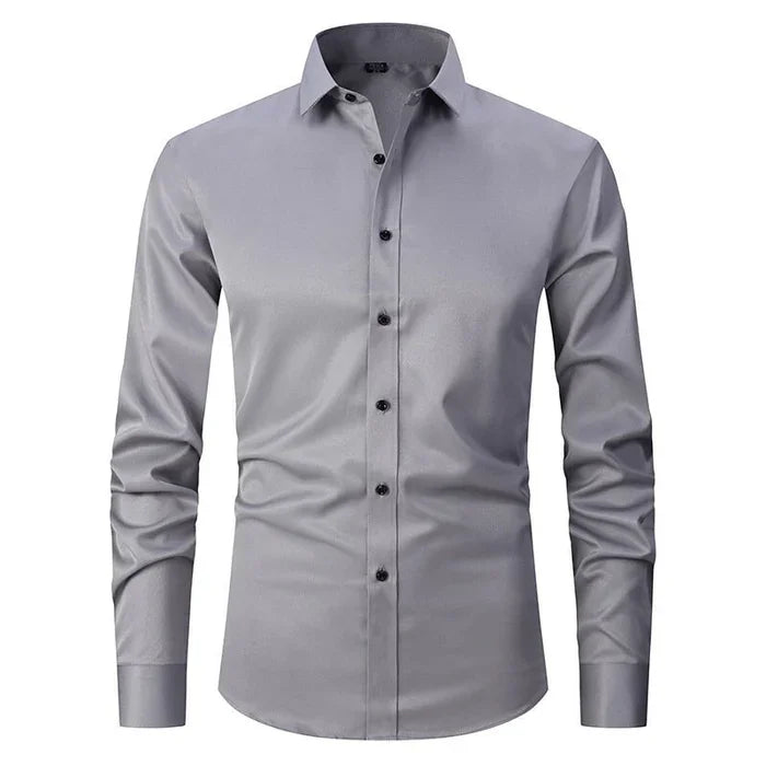 Leon | Men’s Stretchable Wrinkle-Free Shirt
