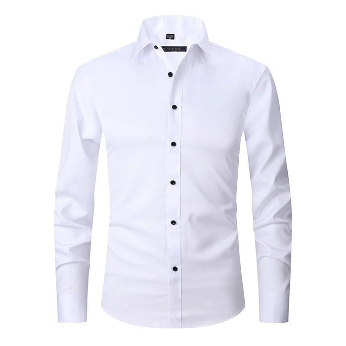 Leon | Men’s Stretchable Wrinkle-Free Shirt
