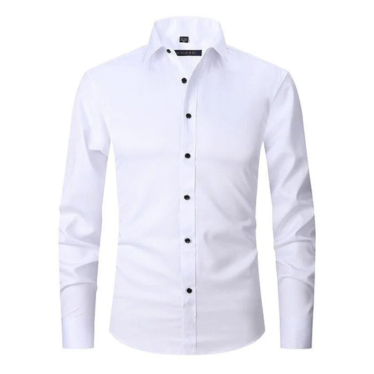 Leon | Men’s Stretchable Wrinkle-Free Shirt
