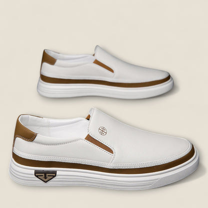 Ethan | Men’s Classic Leather Slip-On Shoes