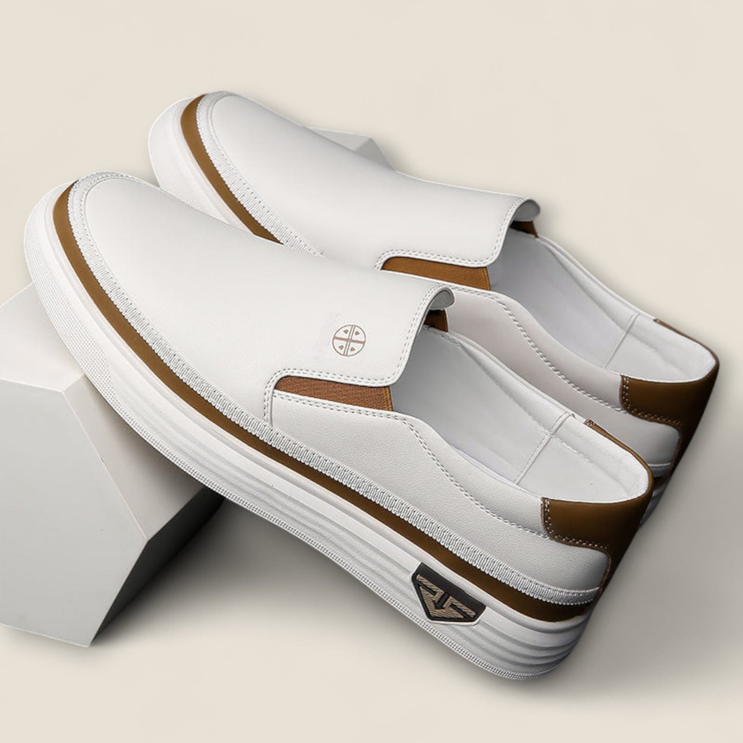 Ethan | Men’s Classic Leather Slip-On Shoes