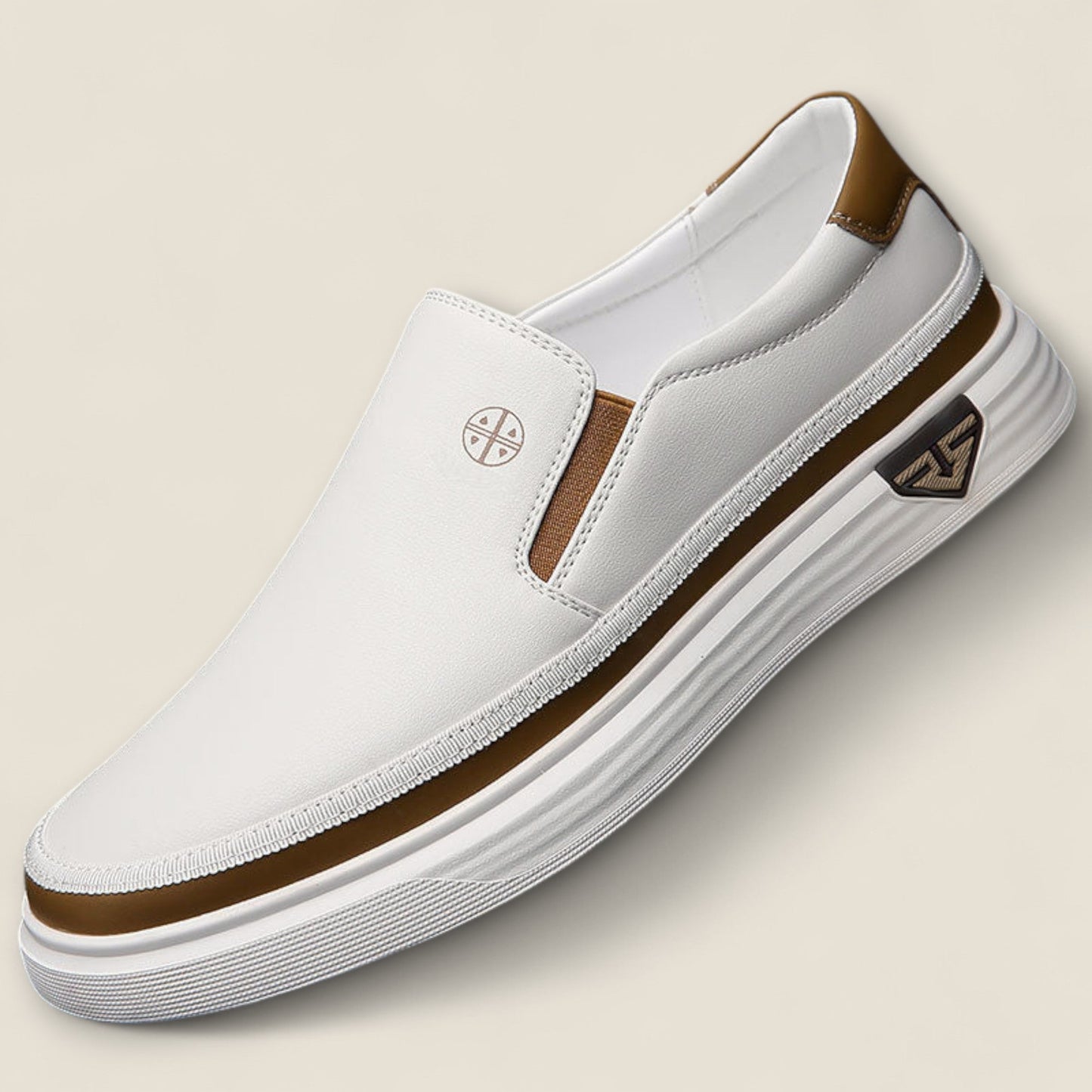 Ethan | Men’s Classic Leather Slip-On Shoes
