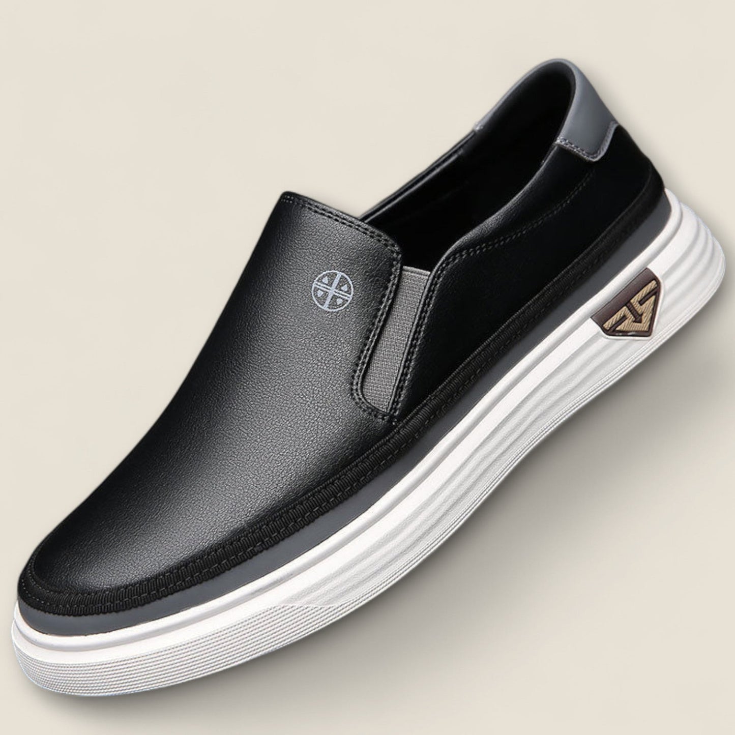 Ethan | Men’s Classic Leather Slip-On Shoes