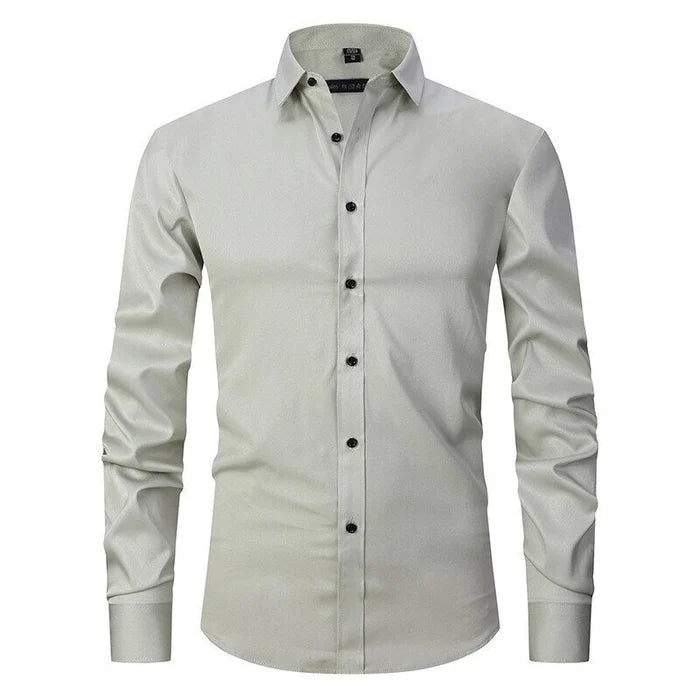 Leon | Men’s Stretchable Wrinkle-Free Shirt