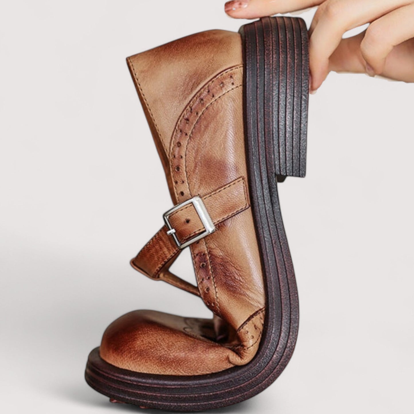 Amara | Women’s Leather Mary Jane Shoes