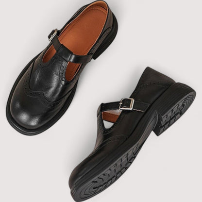 Amara | Women’s Leather Mary Jane Shoes
