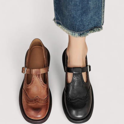 Amara | Women’s Leather Mary Jane Shoes