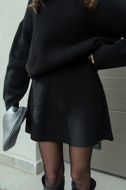 Serena | Women’s Two-Piece Knit Sweater and Skirt Set